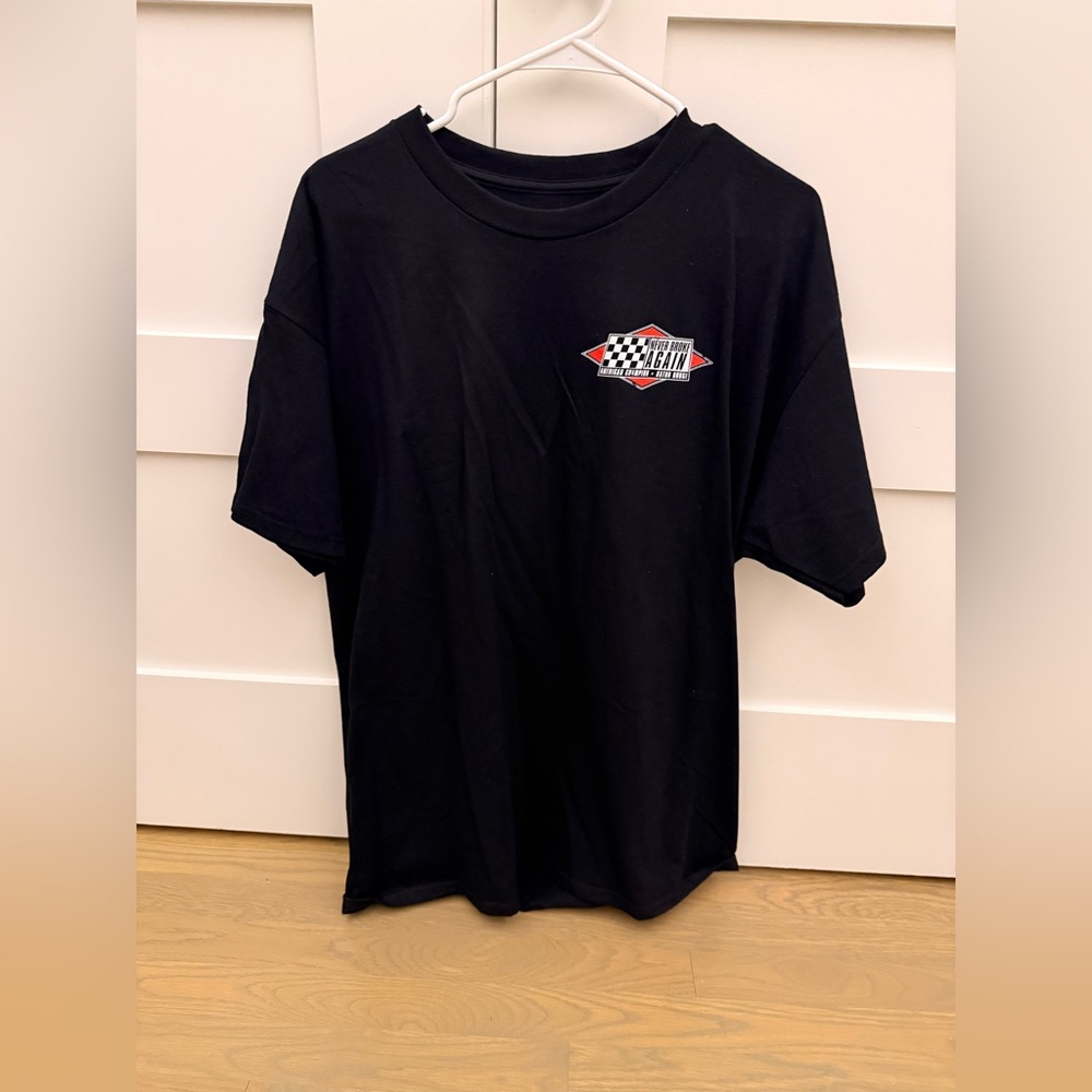 Men's Black Racing Tee XL Never Broke Again